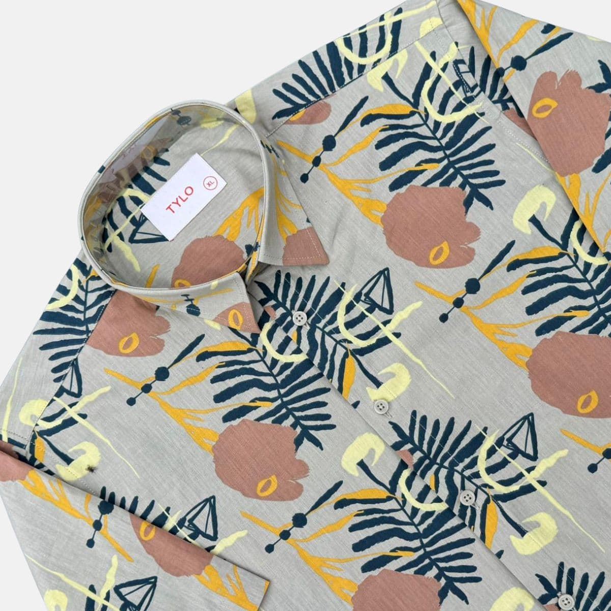 TYLO Half Sleeve Shirt – Pastel Floral Print alternate
