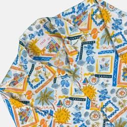 Mediterranean Summer Cuban Shirt view 1