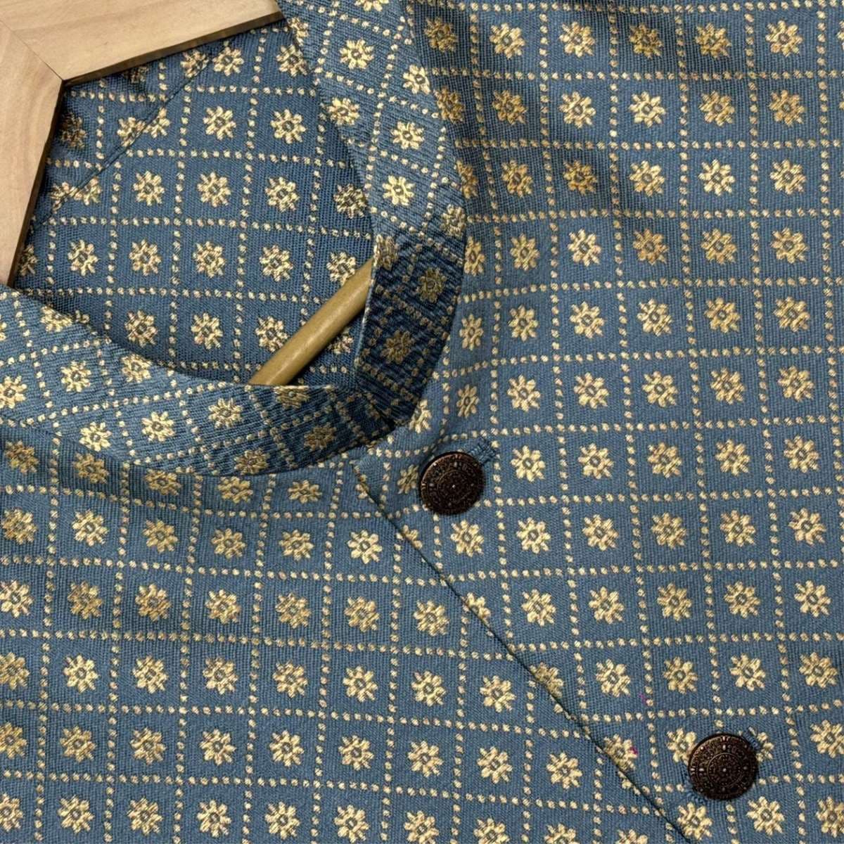 Royal Blue & Gold Koti alternate