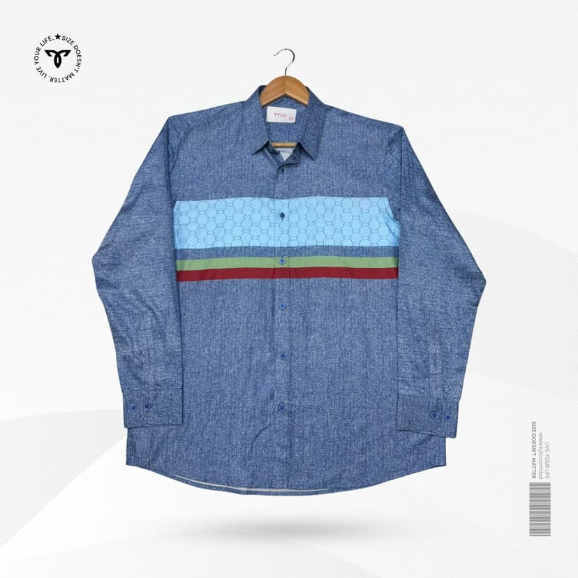 Heather Blue STYLE SHIRT