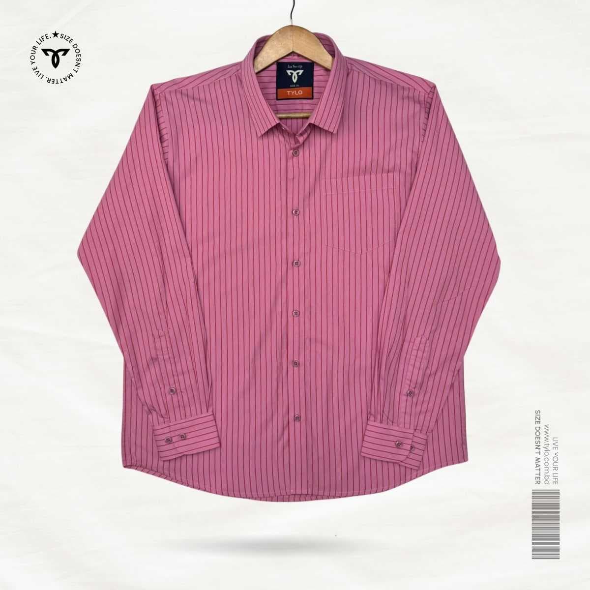 Berry Pinstripe Premium Shirt