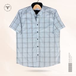 Azure Glass Half Sleeve Shirt view 0