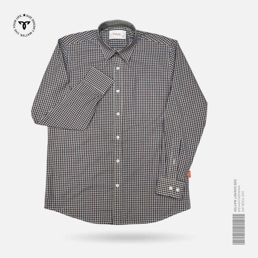 Brown Check Shirt