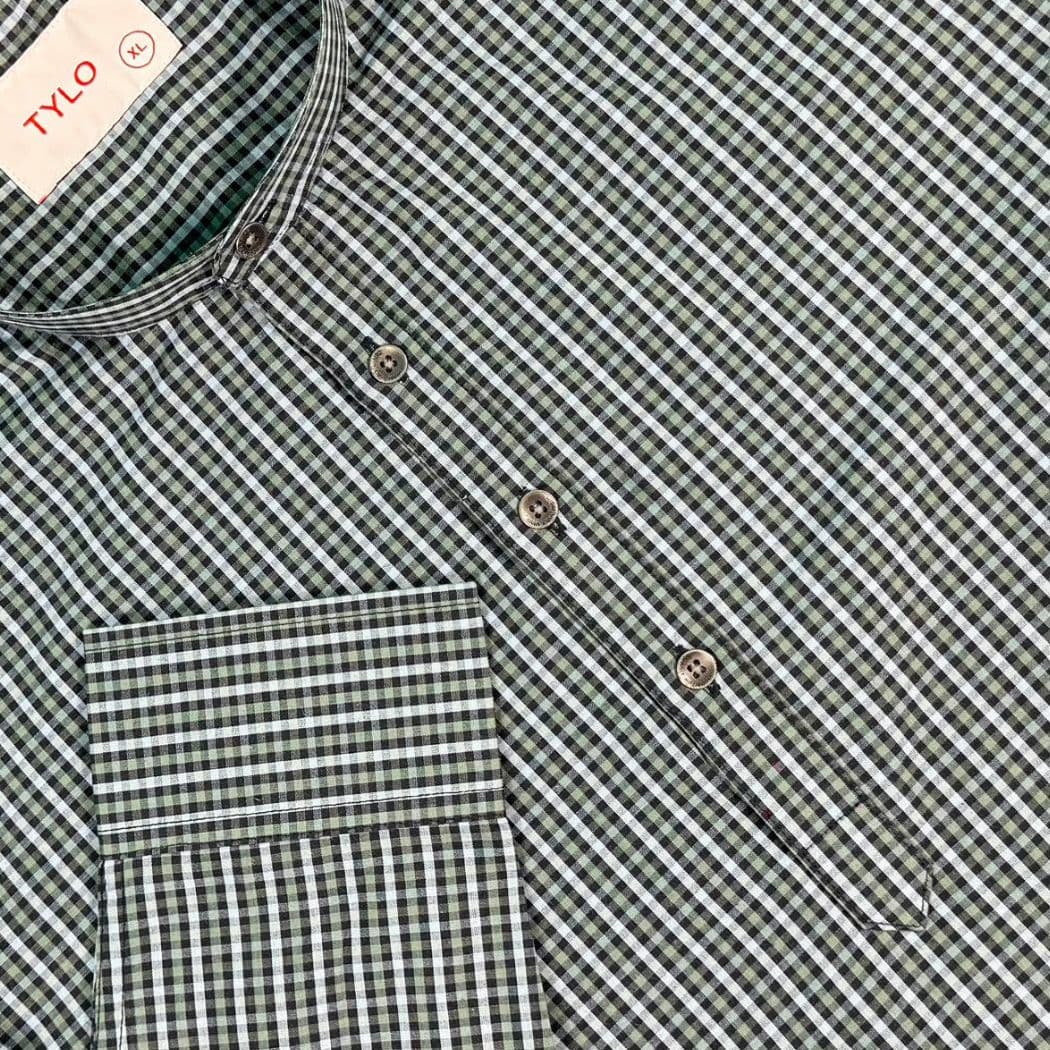 Monochrome Check Katua alternate
