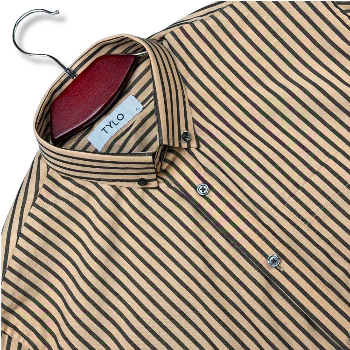 TYLO Tan Stripe Premium Shirt alternate