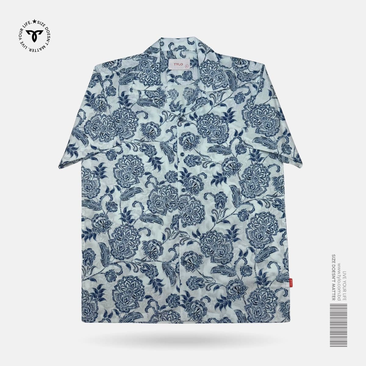 Ice Paisley Cuban Shirt
