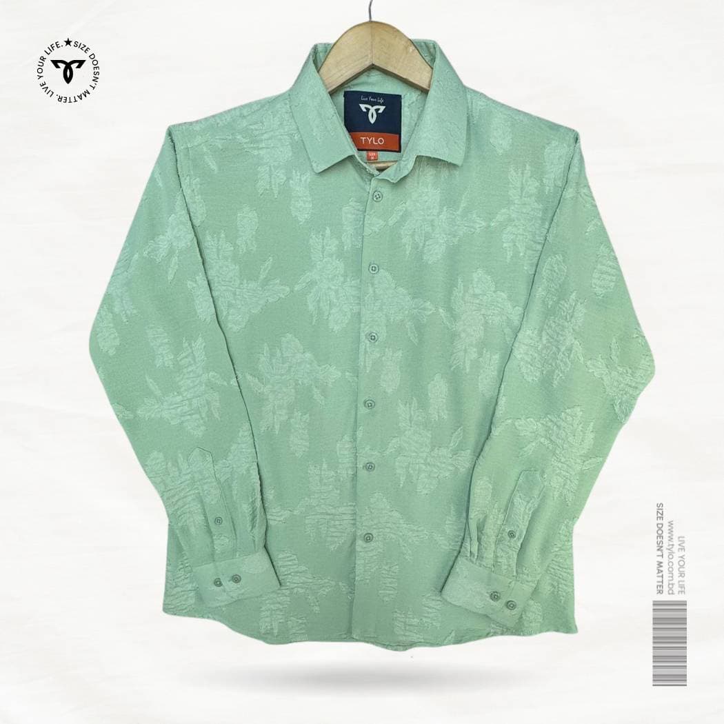 Mint Floral Premium Shirt