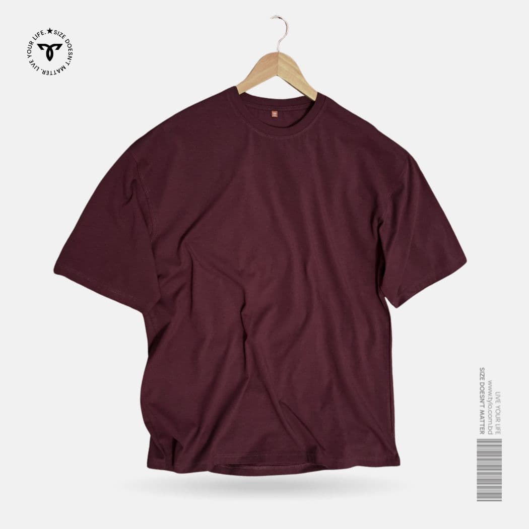 Cowboy Solid Drop Shoulder T-Shirt