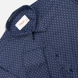 Navy Dot Shirt view 1