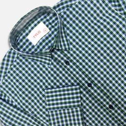 Green Check Shirt view 0