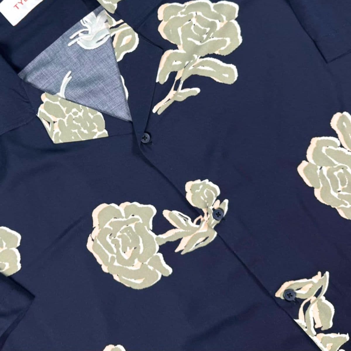 Midnight Rose Cuban Shirt showcase 3