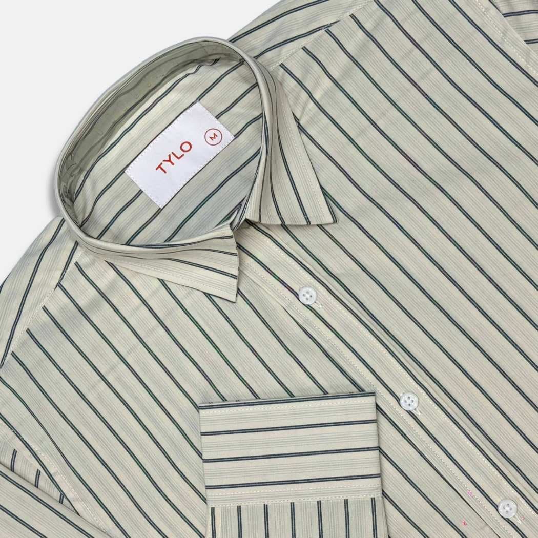 Cream Stripe Shirt alternate