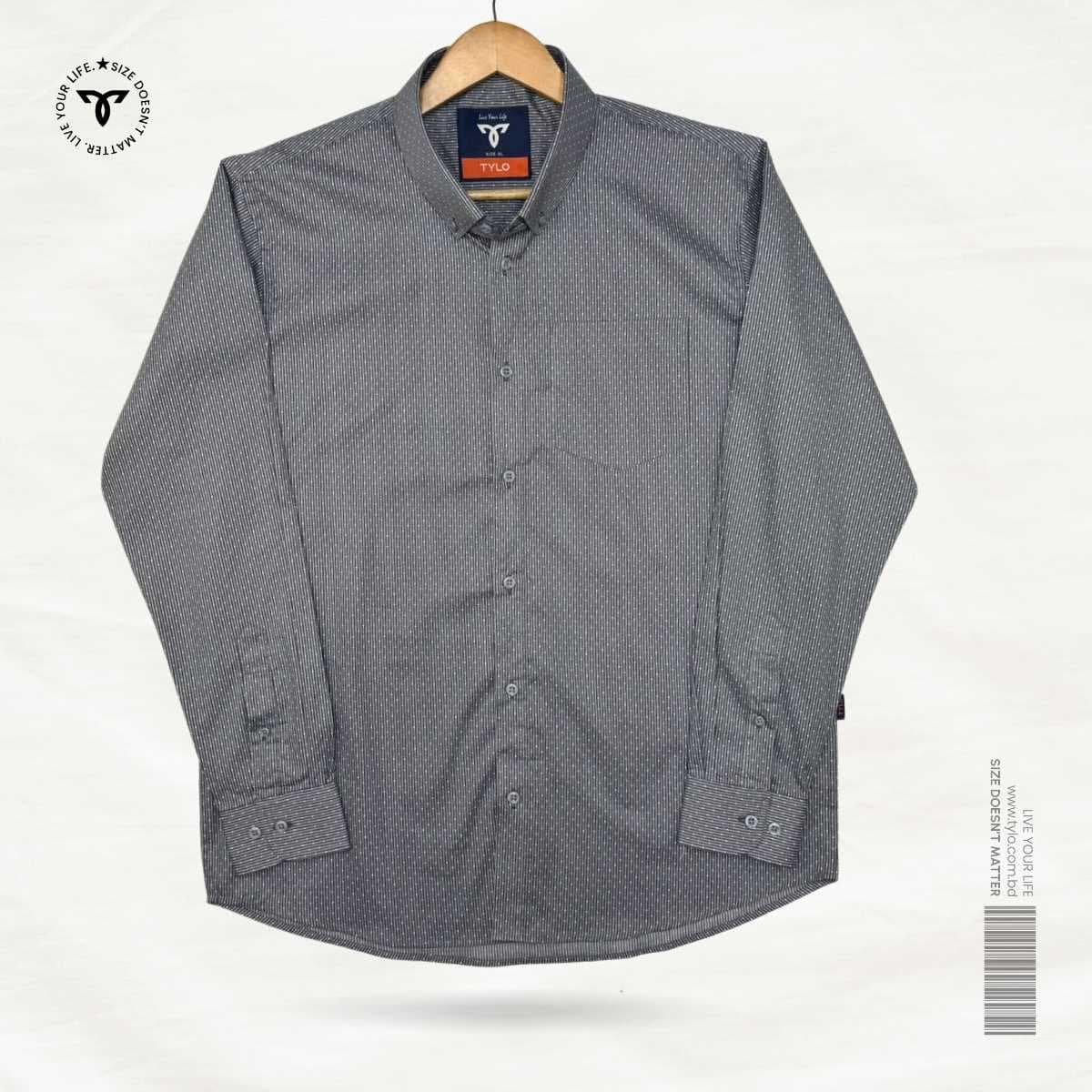 Graphite Micro-Dot Premium Shirt