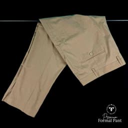 Premium Formal Pant -  Khaki view 0