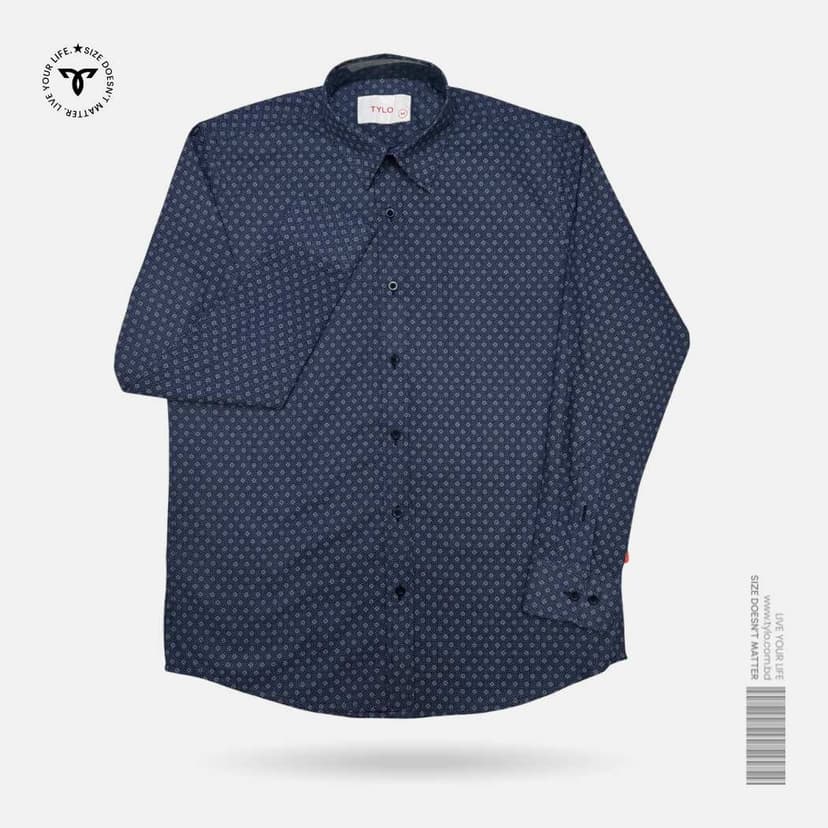 Navy Dot Shirt