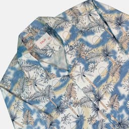 Blue Palm Sunset Cuban Shirt view 1