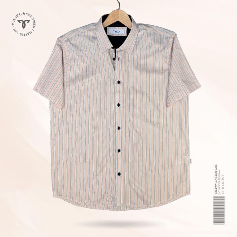 Ember Stripe Half Sleeve Shirt