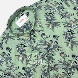 Leaf Print Shirt view 1