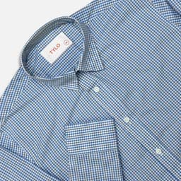 Blue Check Shirt view 1