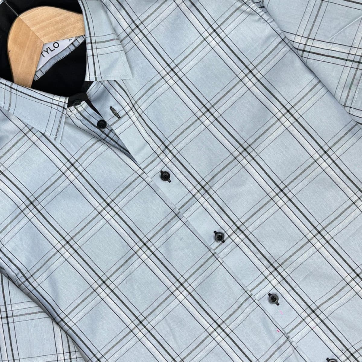 Azure Glass Half Sleeve Shirt showcase 3