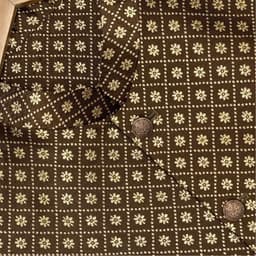 Coffee Brown & Gold Koti view 2