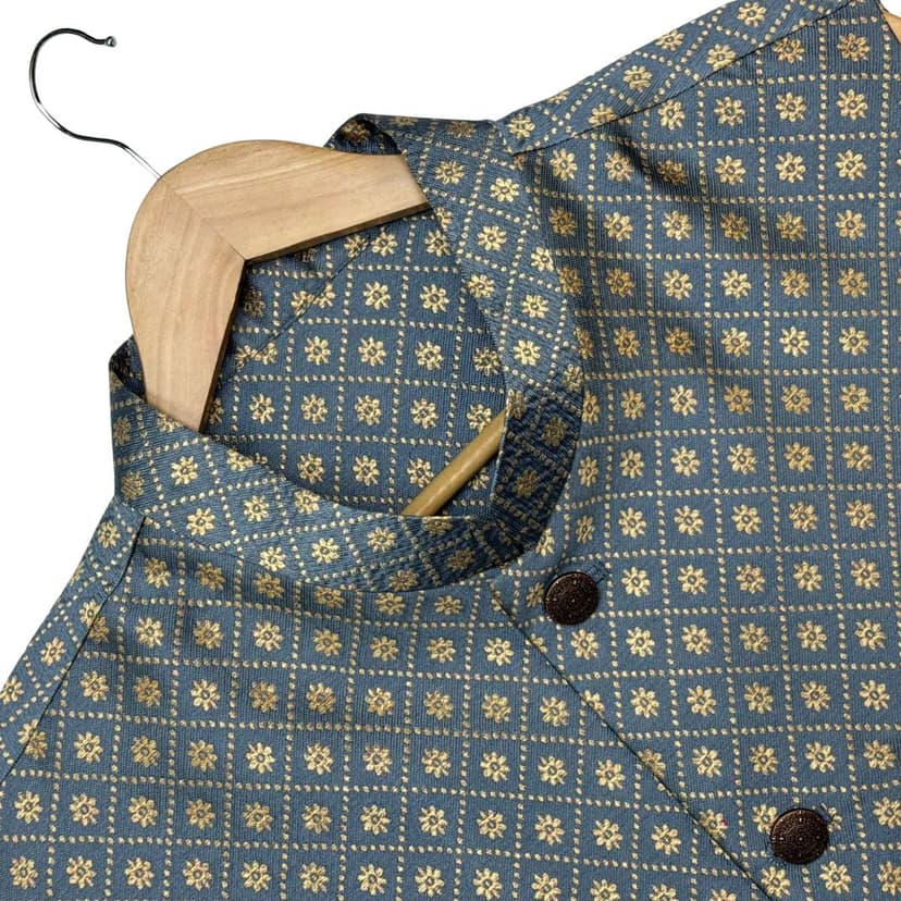 Royal Blue & Gold Koti