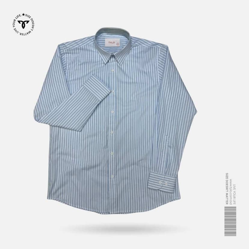 Light Blue Stripe Shirt