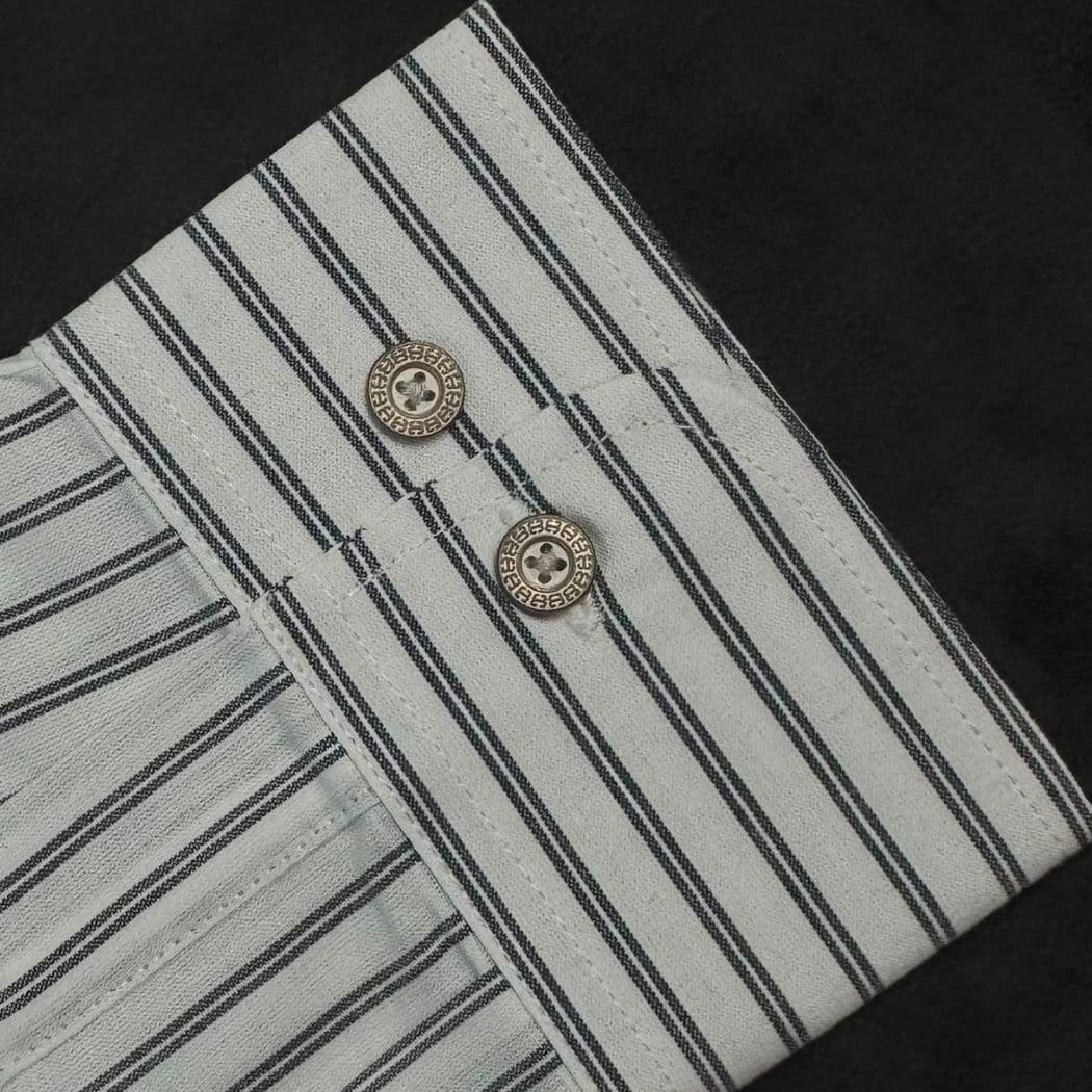 Ivory Pinstripe Katua showcase 4