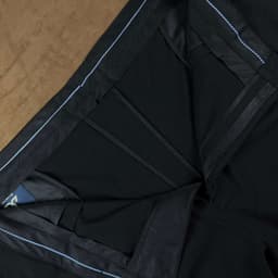 Premium Jet Black Formal Pant  view 3