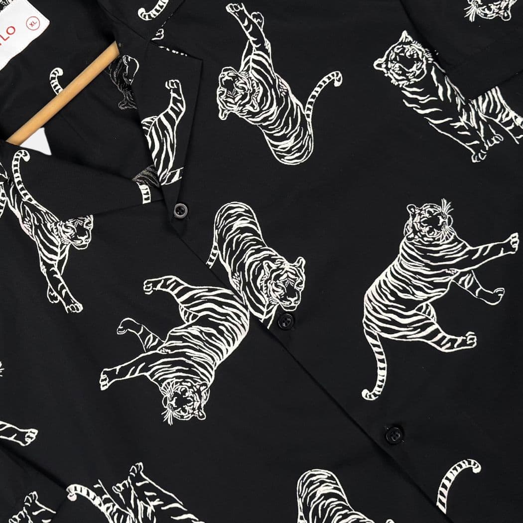 Shadow Tiger Vacation CUBAN SHIRT alternate
