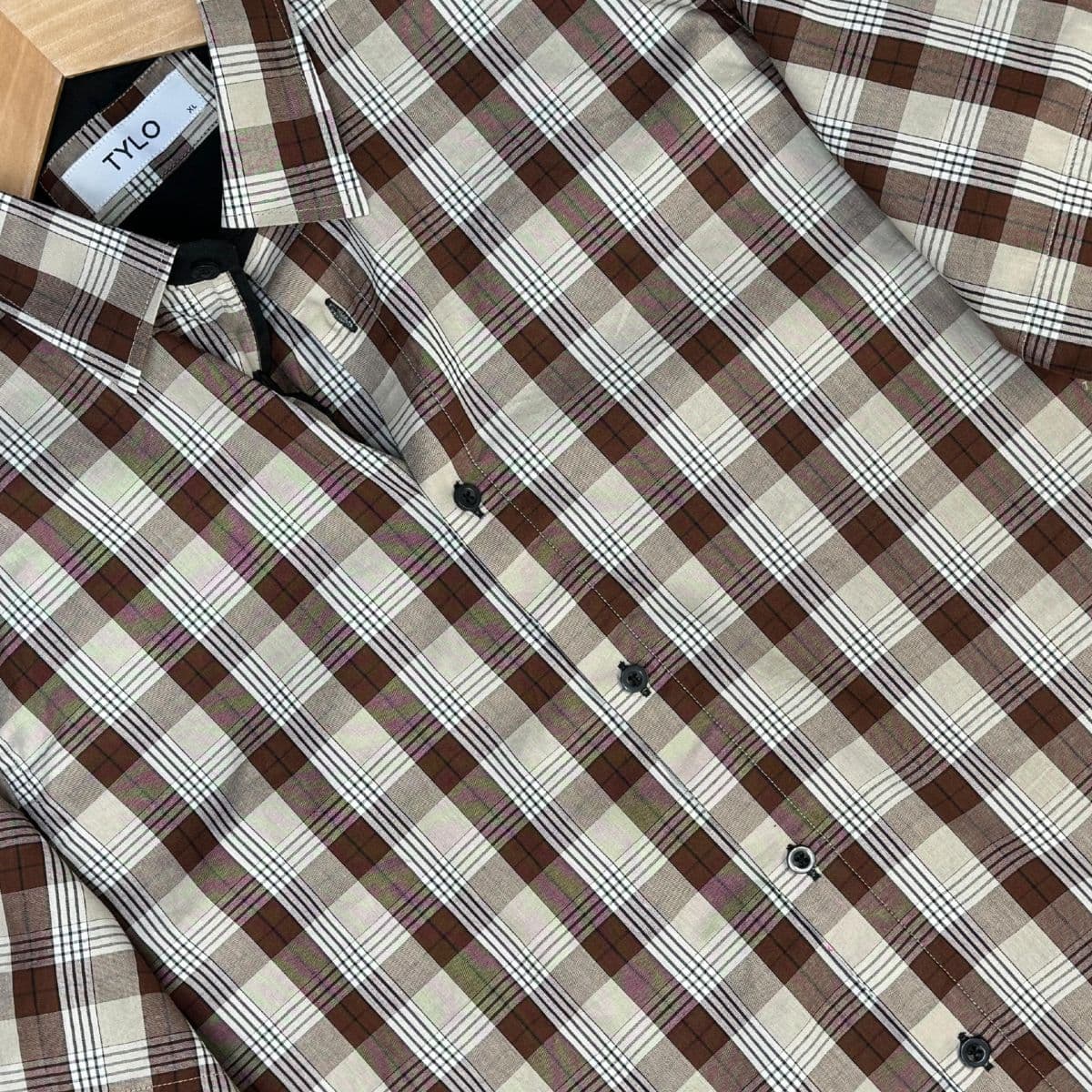 Heritage Gingham Half Sleeve Shirt showcase 3