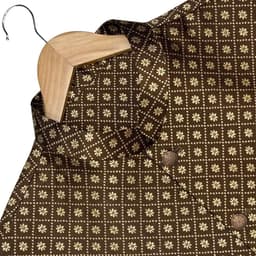 Coffee Brown & Gold Koti view 1