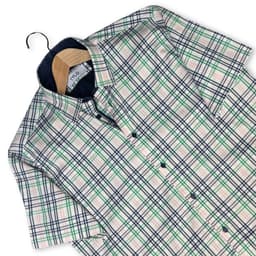 Botanical Plaid Half Sleeve Shirt view 1