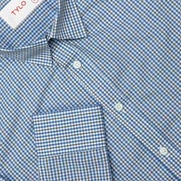Blue Check Shirt view 2