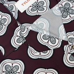 Retro Maroon Cuban Shirt view 2