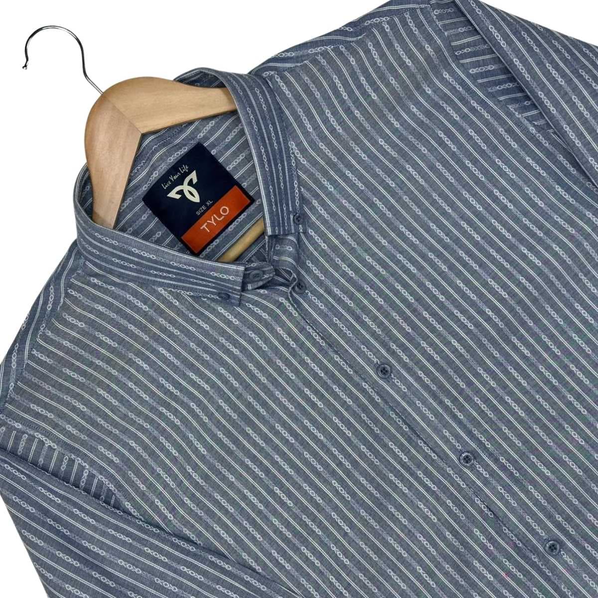 Ash Horizon Stripe Premium Shirt alternate