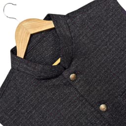 Charcoal Grey Texture Koti view 1