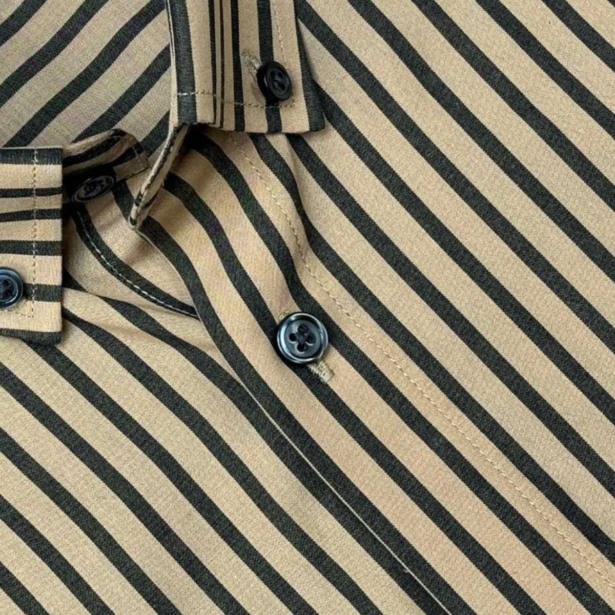 TYLO Tan Stripe Premium Shirt showcase 3