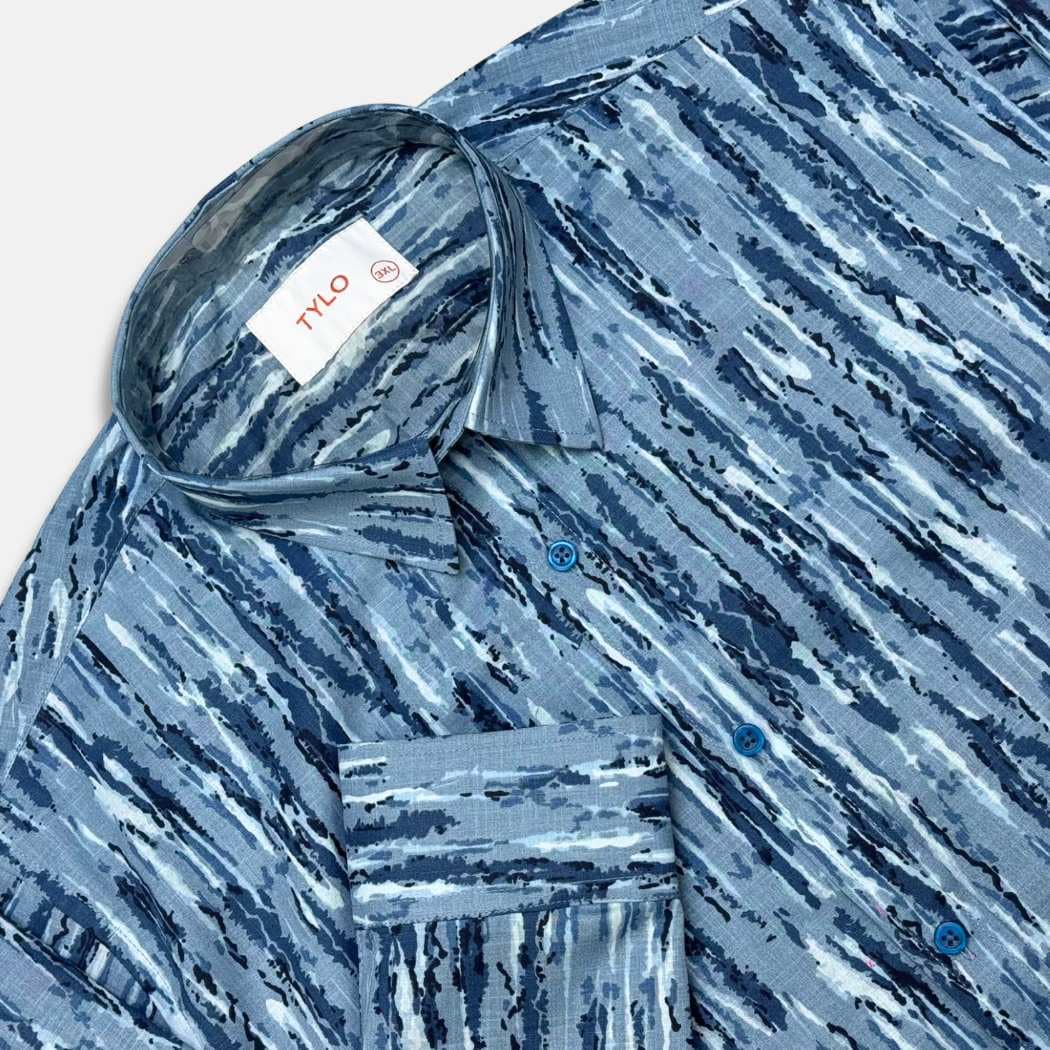Blue Batik Shirt alternate