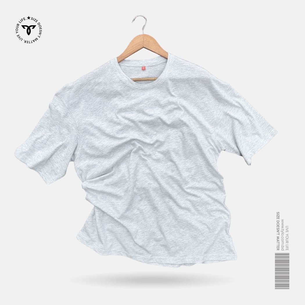 Seafoam Mist Solid Drop Shoulder