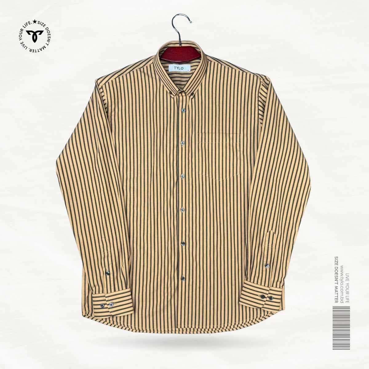 TYLO Tan Stripe Premium Shirt