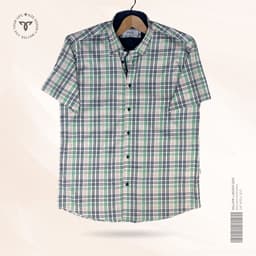 Botanical Plaid Half Sleeve Shirt view 0