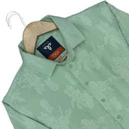 Mint Floral Premium Shirt view 1