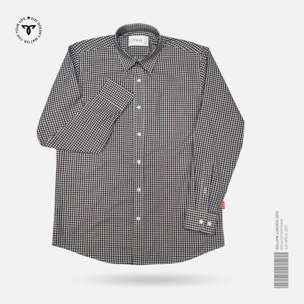 Brown Check Shirt