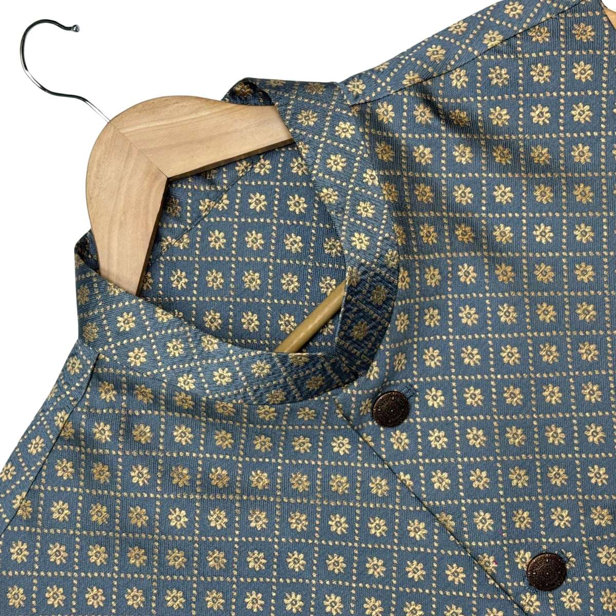 Royal Blue & Gold Koti